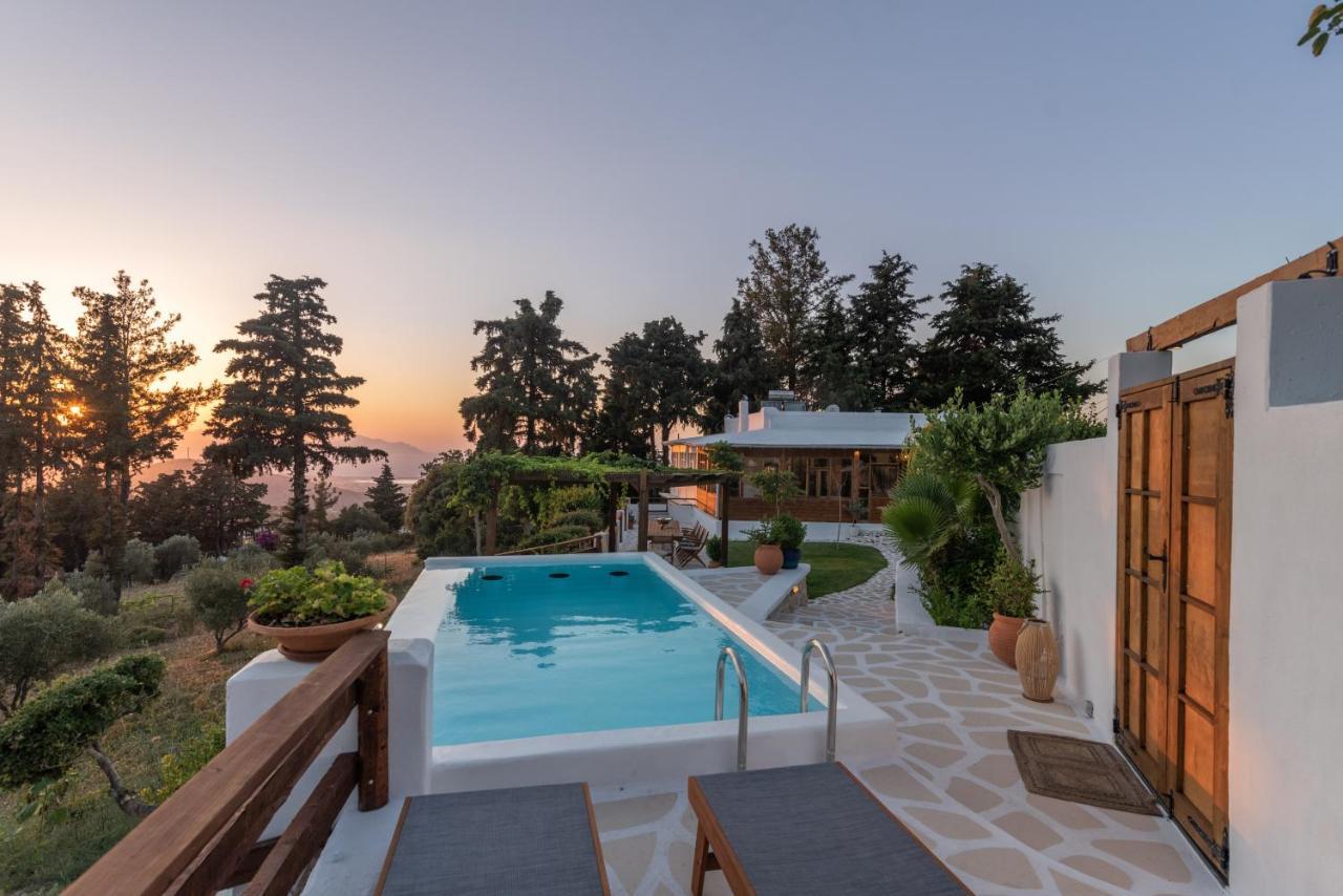 Tramonto Villa Lagoudi Zia Eksteriør billede