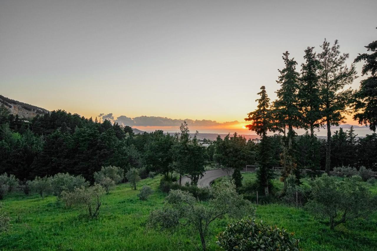 Tramonto Villa Lagoudi Zia Eksteriør billede
